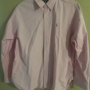 Ralph Lauren Light Pink Casual Button Down Shirt